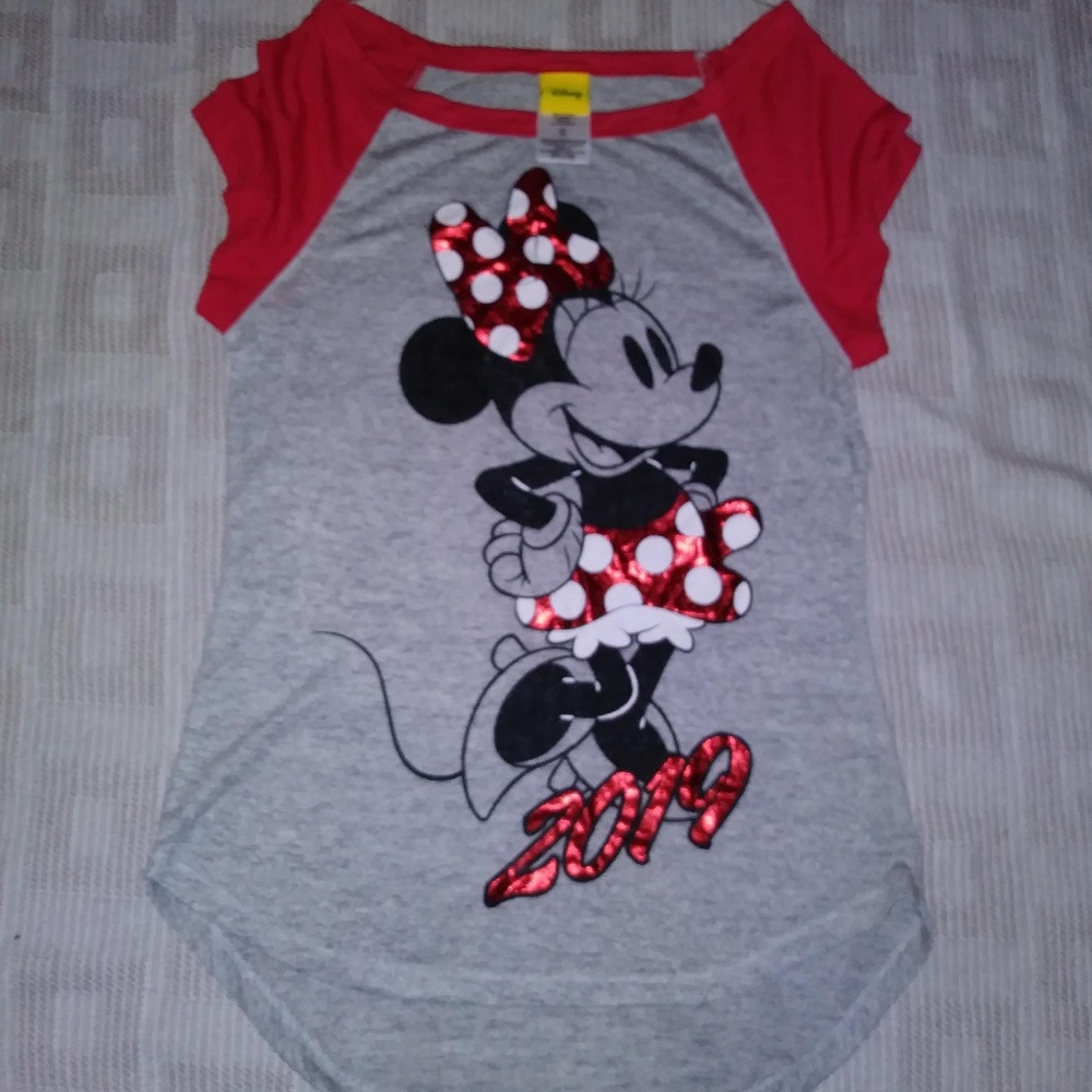 Disney Minnie Mouse 2019 Junior Girls T Shirt